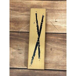 RARE HTF ART IMPRESSIONS M-2249 BAMBOO STICK TRUNK WOOD MOUNTED RUBBER STAMP